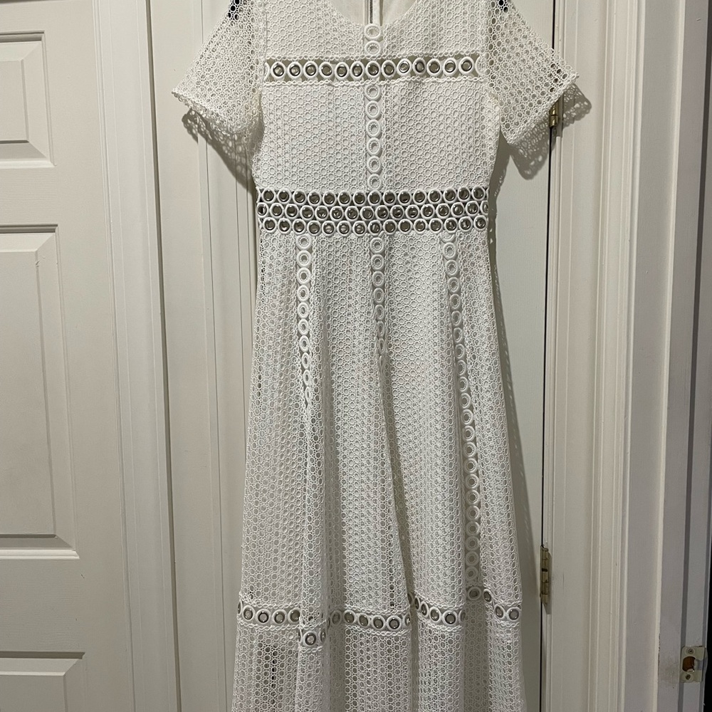 Maje White  Sundress